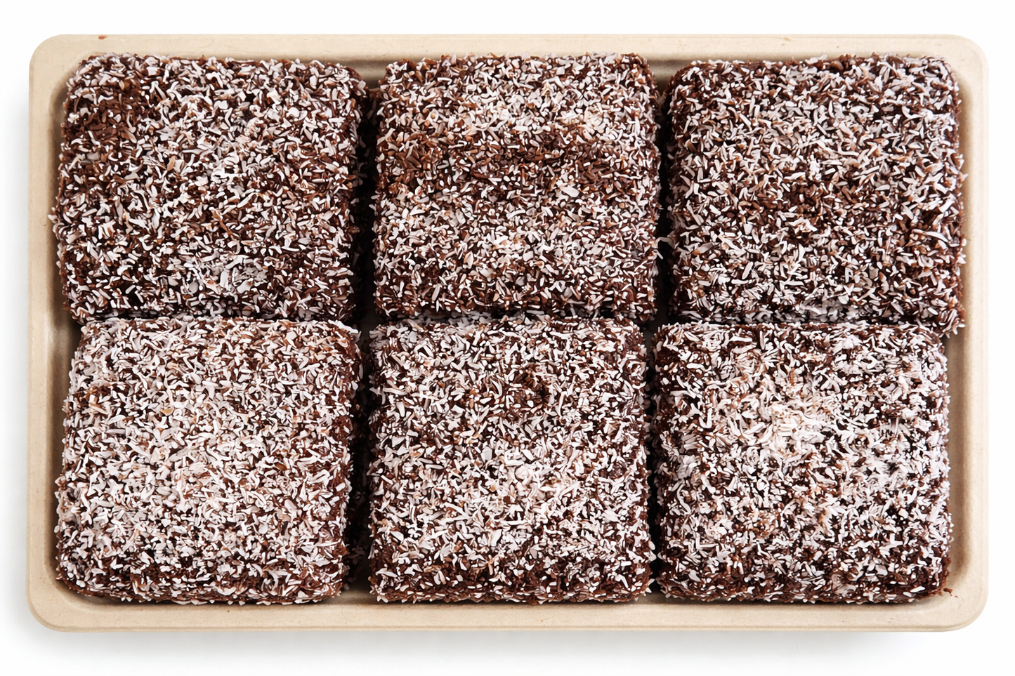 Lamingtons Chocolate 6 pack (DF)