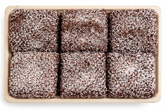 Lamingtons Chocolate 6 pack (DF)
