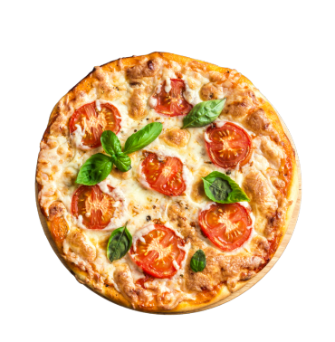 Spinach, Feta, and Tomato Pizza