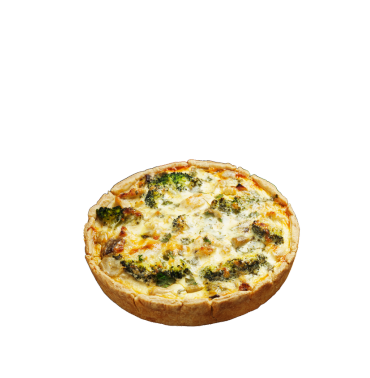 Chicken & Mushroom Quiche (DF, SM}