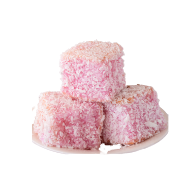 Lamingtons Raspberry 6 pack (DF)