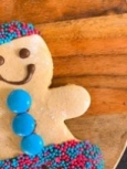 Gingerbread Man Cookie - Single