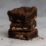 Badass Brownie - Sensationally Plain Brownie (1 slice)