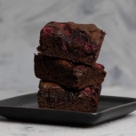 Badass Brownie - Raspberry and Dark Chocolate (1 slice)